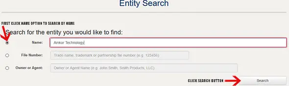 Arizona Corporation Entity Search