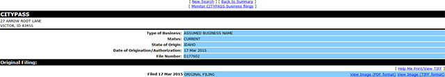 Idaho Corporation Entity Details