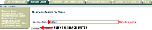 secretary state of ohio business search secretary state of ohio business search